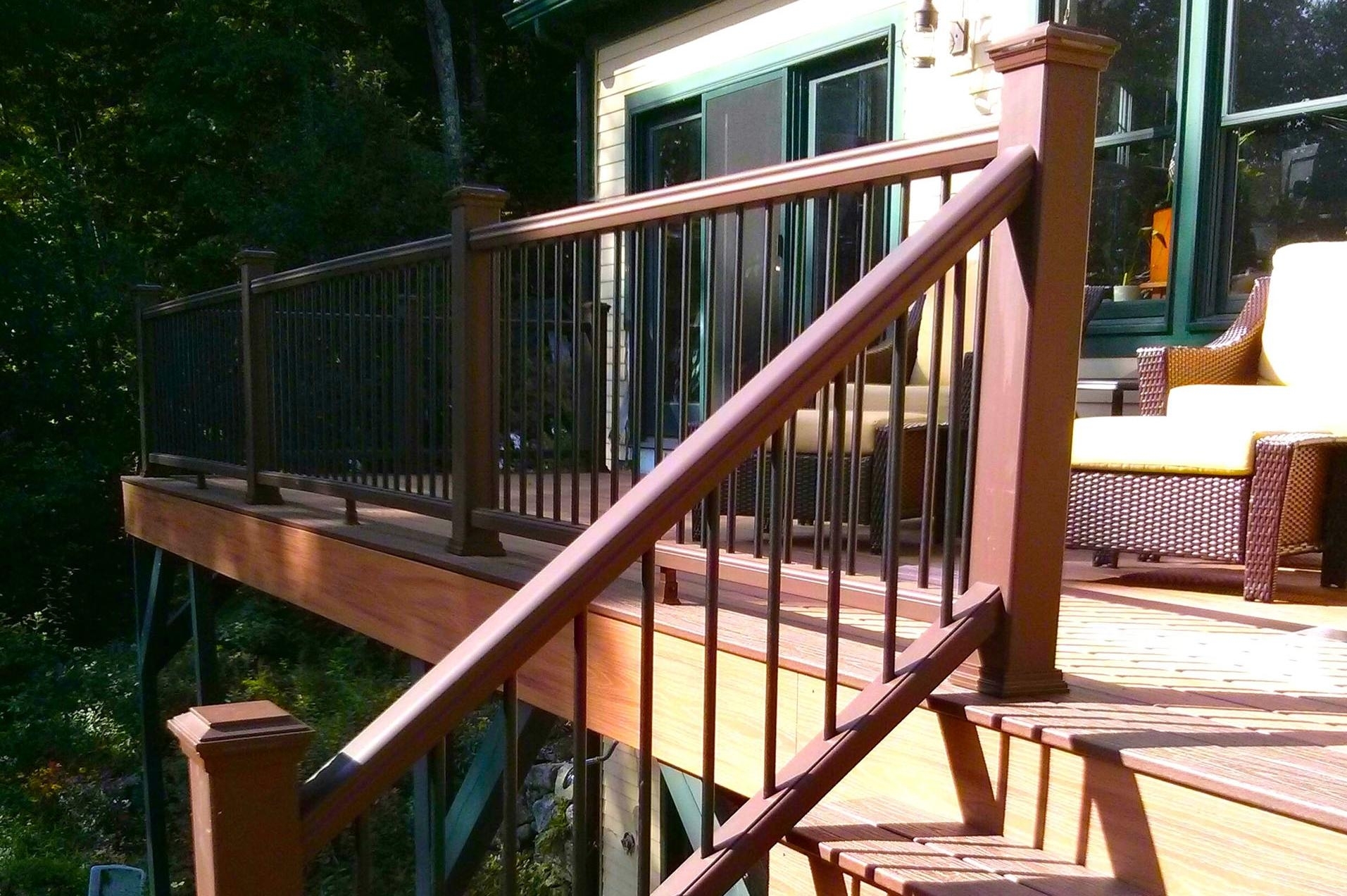 Deck Stair Railing Ideas