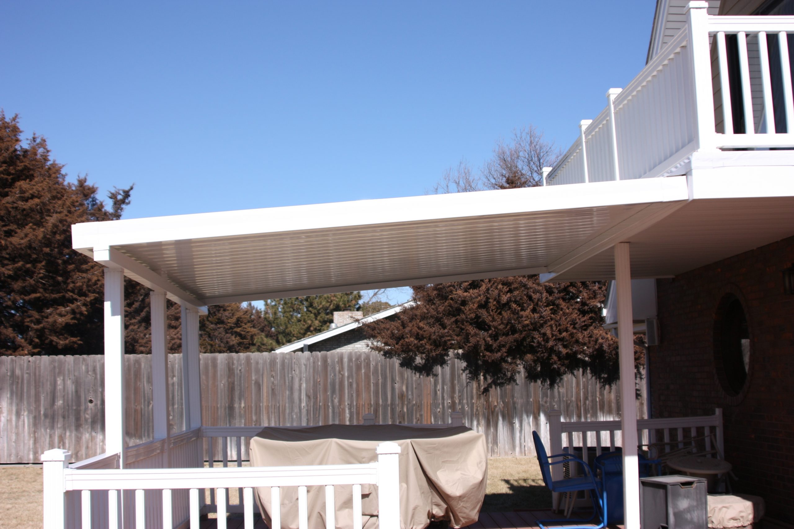 Manual Steel Patio Cover