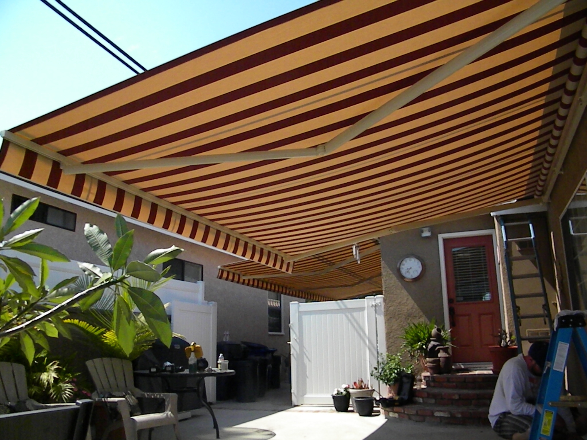 Shade Awning Retractable Patio Cover