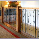 Wrought Iron Deck Stair Railing